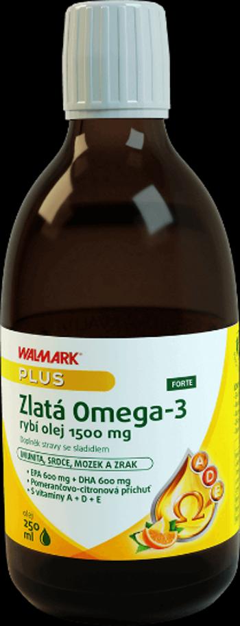 Walmark Zlatá Omega 3 rybí olej 1500 mg Forte 250 ml