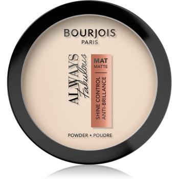 Bourjois Always Fabulous kompaktní pudrový make-up odstín Porcelain 10 g