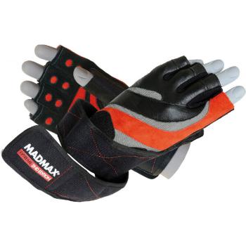 MADMAX EXTREME 2nd EDITION Fitness rukavice, černá, velikost XL