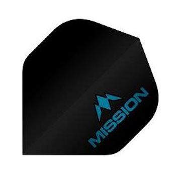 Mission Letky Logo - Black/Blue F2503 (216506)