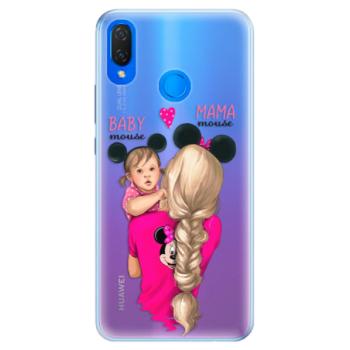 Silikonové pouzdro iSaprio - Mama Mouse Blond and Girl - Huawei Nova 3i