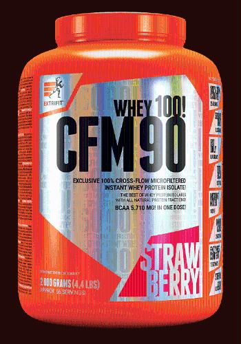 Extrifit CFM Instant Whey Isolate 90 2000 g strawberry