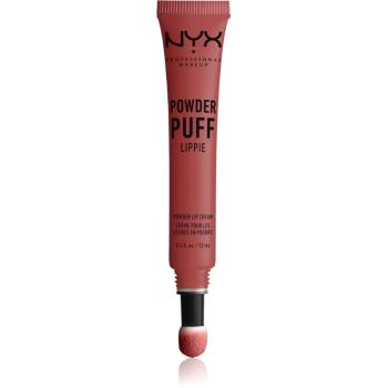 NYX Professional Makeup Powder Puff Lippie rtěnka s polštářkovým aplikátorem odstín 08 Best Buds 12 ml