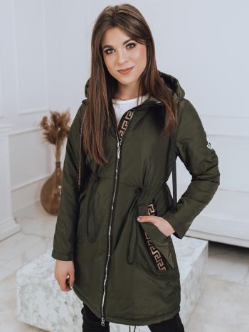 KHAKI DÁMSKÁ PARKA VERONI TY2726 Velikost: M