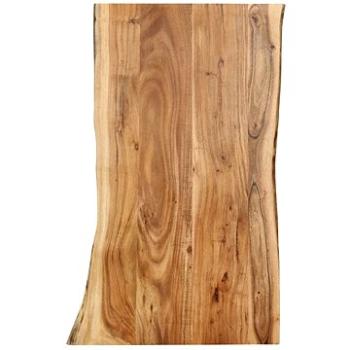 Stolní deska masivní akáciové dřevo 100 × (50–60) × 2,5 cm (286331)