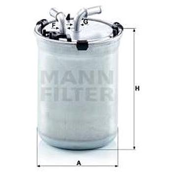 MANN-FILTER WK823/2 pro vozy AUDI;SEAT;SKODA;VW (WK823/2)