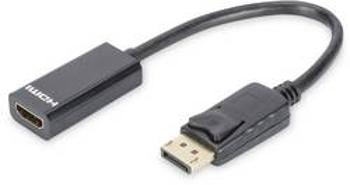 DisplayPort / HDMI adaptér Digitus DB-340400-001-S, černá