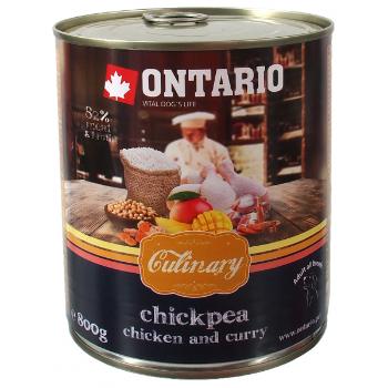 Konzerva Ontario Culinary Chickpea, Chicken and Curry 800g