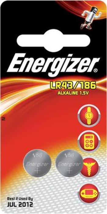 ENERGIZER 186/LR43/V12GA 2BP Alk