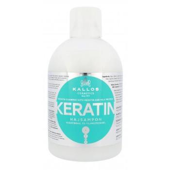 Kallos Cosmetics Keratin 1000 ml šampon pro ženy na lámavé vlasy; na suché vlasy