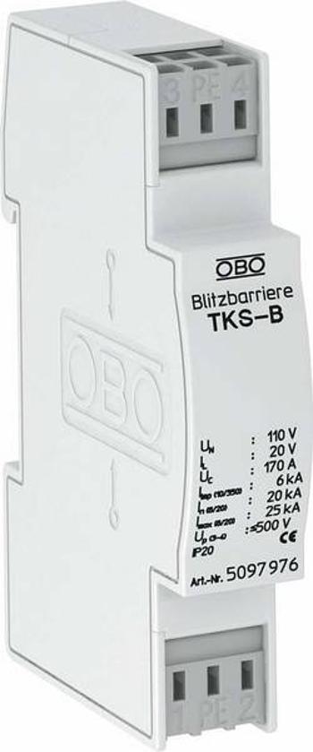 OBO Bettermann 5097976, TKS-B, bariera proti blesku, 20 kA