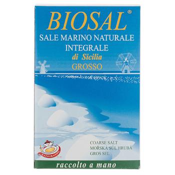 ZANGRANDO S.r.l. BIOSAL Mořská sůl hrubá 1 kg