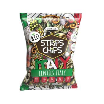 Krekry luštěninové Italy 90 g BIO   STRIPS CHIPS