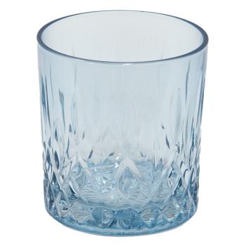 Modrá nápojová sklenička Water Blue - Ø 8*9 cm /  300 ml 6GL4266BL