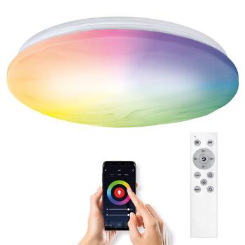 Smart svítidlo stropní SOLIGHT WAVE WO792 RGB 30W WiFi Tuya