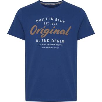 BLEND TEE REGULAR FIT Pánské tričko, modrá, velikost XL