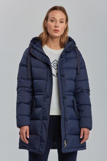 BUNDA GANT D2. LONG DOWN JACKET modrá XS