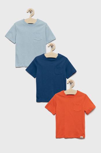 Dětské bavlněné tričko GAP ( 3-pak)