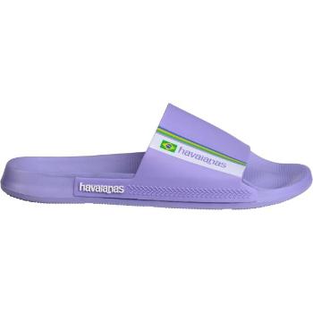 HAVAIANAS SLIDE BRASIL Unisex pantofle, fialová, velikost 41/42