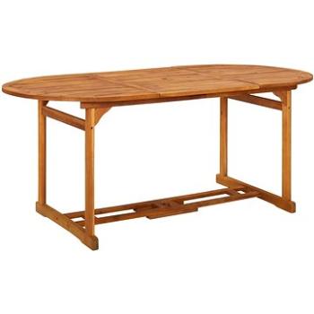Zahradní jídelní stůl 180 × 90 × 75 cm masivní akáciové dřevo, 315948 (315948)