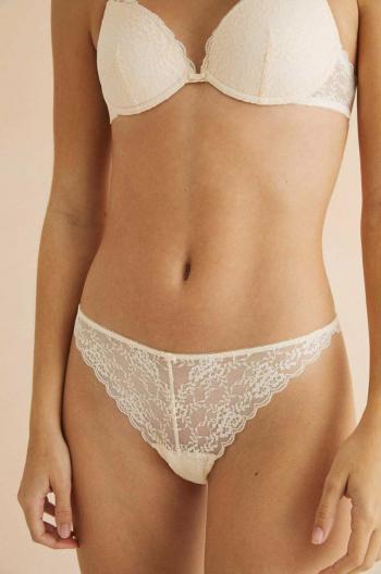 Kalhotky brazilky women'secret HELANKAS 1 bílá barva, 4985224