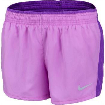 Nike 10K SHORT W Dámské běžecké šortky, fialová, velikost L