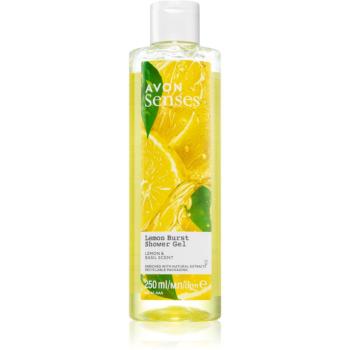 Avon Senses Lemon Burst osvěžující sprchový gel 250 ml