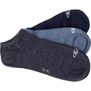 O'Neill SNEAKER 3PK Unisex ponožky, tmavě šedá, velikost 35-38