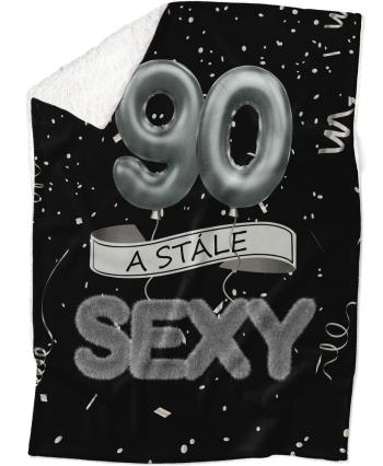 Deka Stále sexy – Černá (věk: 90, Podšití beránkem: ANO)