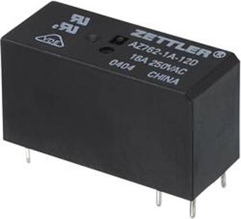 Miniaturní výkonové relé AZ762, 16 A 60 V/DC 1 spínací kontakt Zettler Electronics AZ762-1A-60DE 1 ks