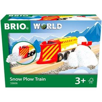 Brio World 33606 Vlak se sněhovým pluhem (7312350336061)