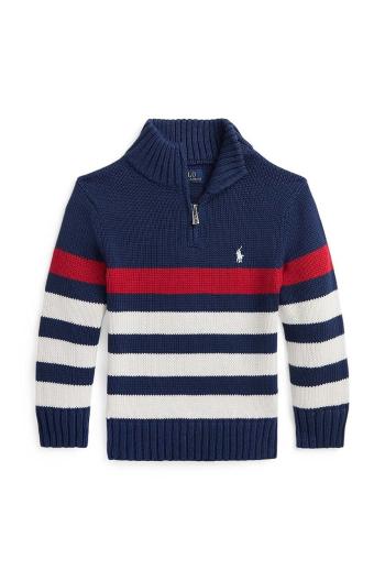 Dětský bavlněný svetr Polo Ralph Lauren červená barva, 322941102001