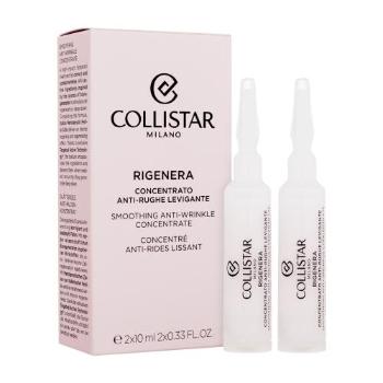 Collistar Rigenera Smoothing Anti-Wrinkle Concentrate 2x10 ml pleťové sérum pro ženy proti vráskám