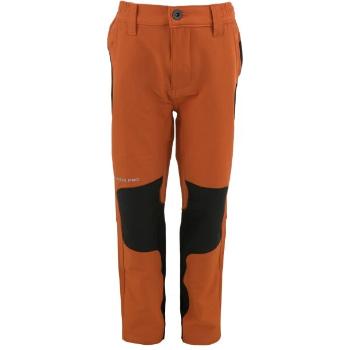 ALPINE PRO BONADO Chlapecké softshellové kalhoty, oranžová, velikost 104-110
