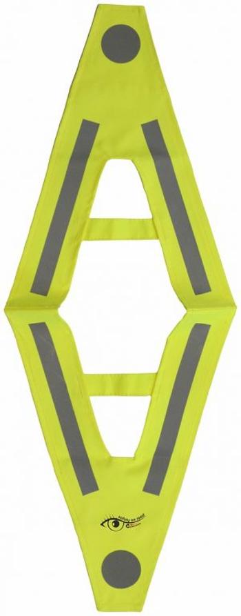 Compass Reflexní vesta ve tvaru &quot;V&quot;, žlutá