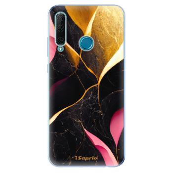 Odolné silikonové pouzdro iSaprio - Gold Pink Marble - Honor 20e