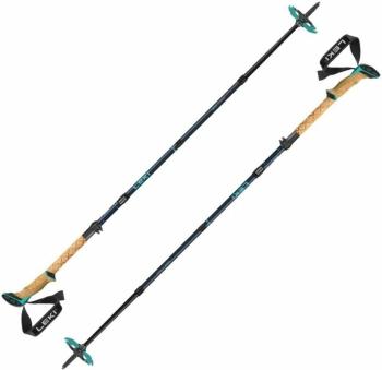 Leki Bernina FX Carbon Midnight Blue/Darkblue/Mint 100 - 120 cm Turistické hole