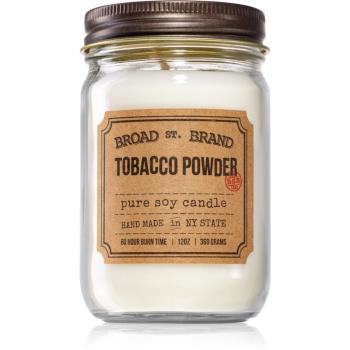 KOBO Broad St. Brand Tobacco Powder vonná svíčka (Apothecary) 360 g