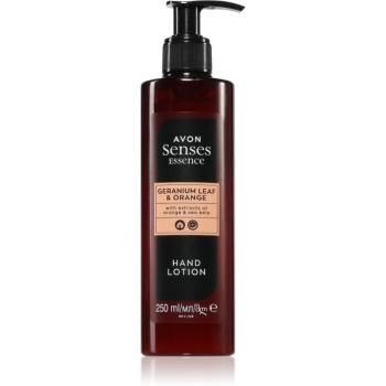 Avon Senses Essence Geranium Leaf & Orange mléko na ruce 250 ml