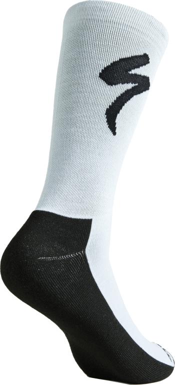 Specialized Primaloft Lightweight Tall Logo Sock - dove grey 36-39