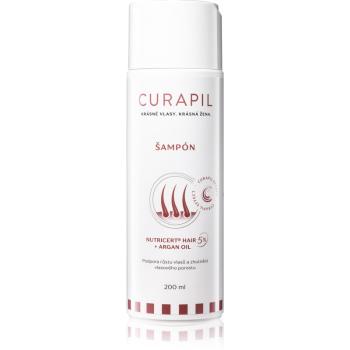 Curapil Hair Care Nutricert hair + argan oil aktivační šampon pro podporu růstu vlasů 200 ml