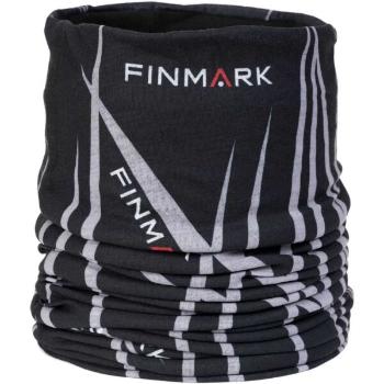 Finmark FSW-210 Multifunkční šátek s fleecem, černá, velikost UNI