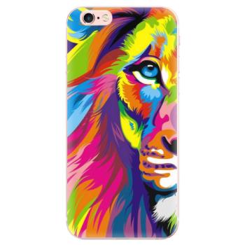 Odolné silikonové pouzdro iSaprio - Rainbow Lion - iPhone 6 Plus/6S Plus