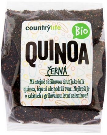 Country Life Quinoa černá BIO 250 g