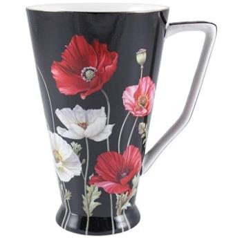 Home Elements Hrnek 500 ml Máky černé (POPPY-0062)