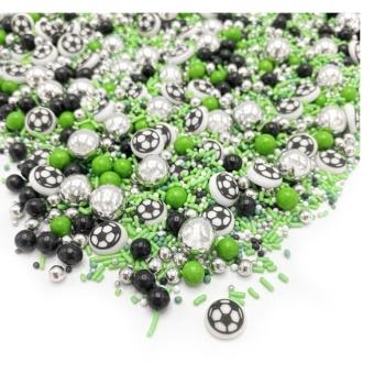 Cukrové dekorace fotbal - 90 g - Happy Sprinkles