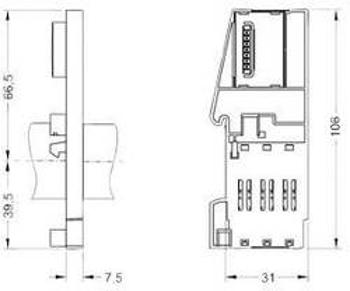 Ukončovací modul Siemens 6AG1193-4JA00-2AA0 6AG11934JA002AA0