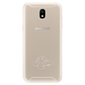 Odolné silikonové pouzdro iSaprio - čiré - Travel - Samsung Galaxy J5 2017