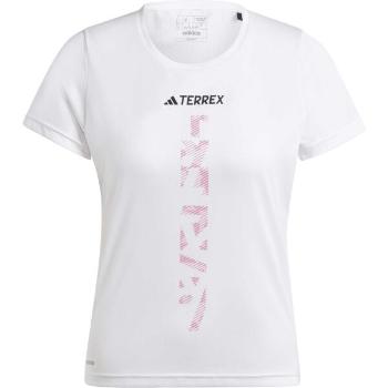 adidas TERREX AGRAVIC TRAIL RUNNNG T-SHIRT Dámské triko, bílá, velikost