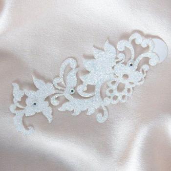 šperk na tělo - Dragon Flower bílá uni